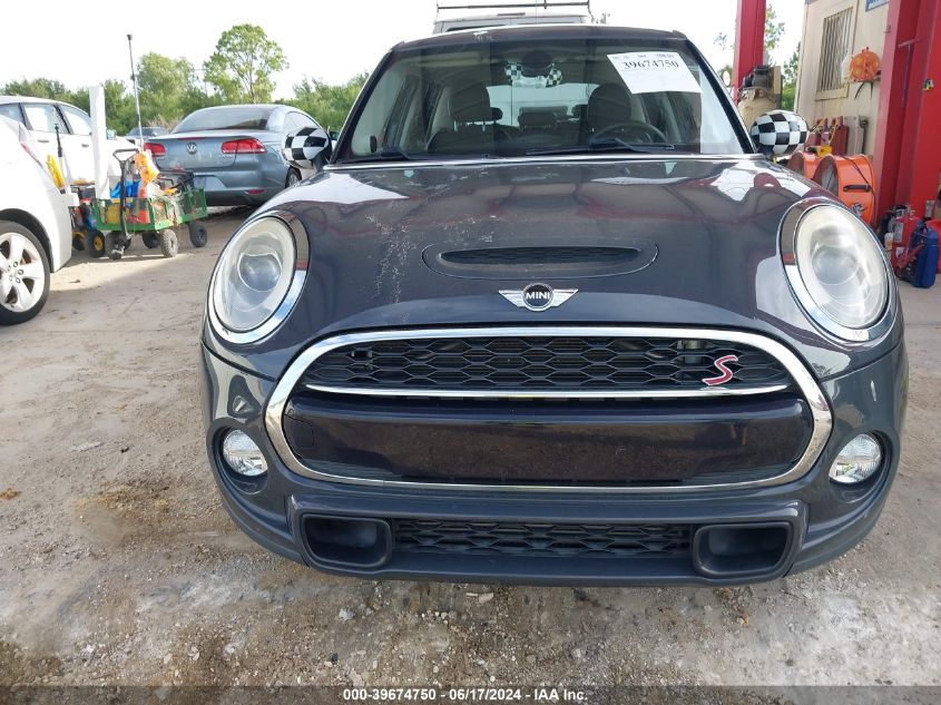 2015 Mini Hardtop Cooper S VIN: WMWXU3C54F2B59077 Lot: 39674750