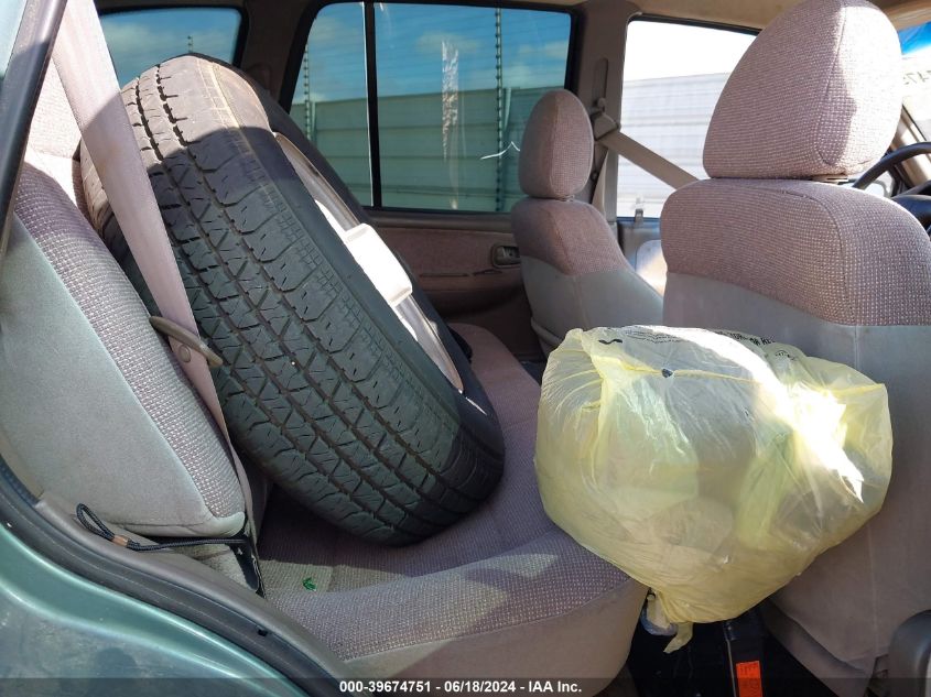 2000 Kia Sportage Ex VIN: KNDJB7235Y5679728 Lot: 39674751