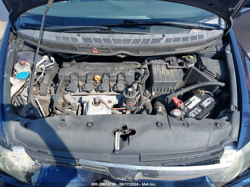 2010 Honda Civic Lx VIN: 2HGFA1F55AH565620 Lot: 39674758