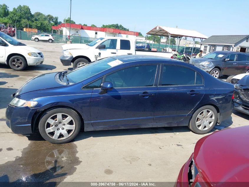 2010 Honda Civic Lx VIN: 2HGFA1F55AH565620 Lot: 39674758