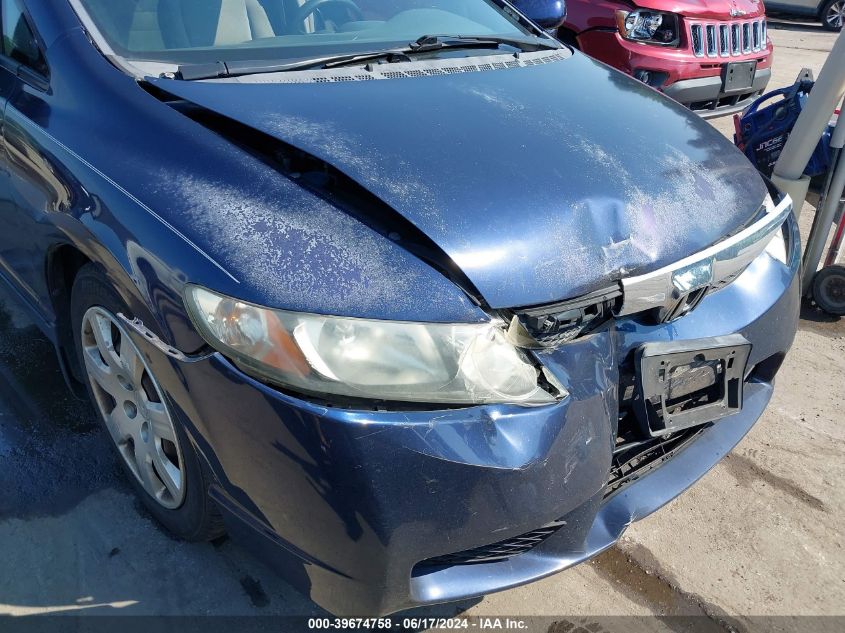 2010 Honda Civic Lx VIN: 2HGFA1F55AH565620 Lot: 39674758