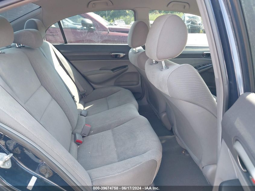 2010 Honda Civic Lx VIN: 2HGFA1F55AH565620 Lot: 39674758