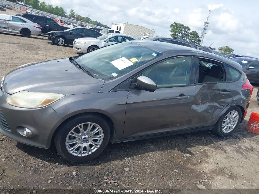 2012 Ford Focus Se VIN: 1FAHP3K27CL179127 Lot: 39674771