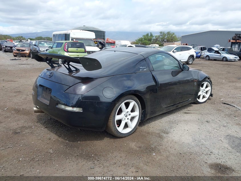 2003 Nissan 350Z VIN: JN1AZ34D43T103775 Lot: 39674772