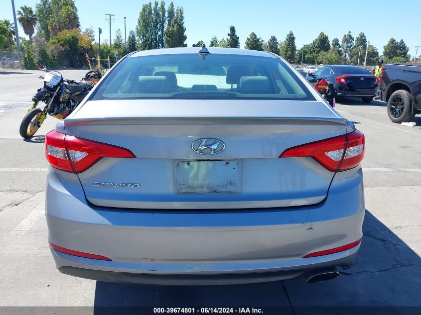2015 Hyundai Sonata Se VIN: 5NPE24AF2FH146647 Lot: 39674801