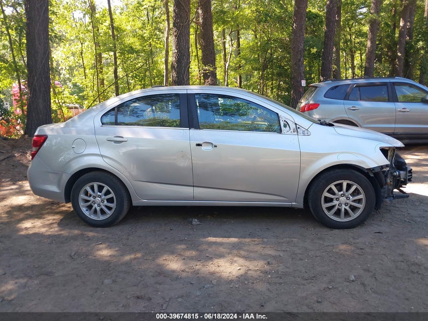 2017 Chevrolet Sonic Lt Auto VIN: 1G1JD5SH9H4124791 Lot: 39674815
