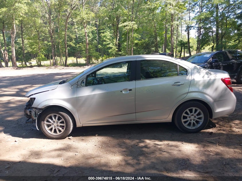 2017 Chevrolet Sonic Lt Auto VIN: 1G1JD5SH9H4124791 Lot: 39674815