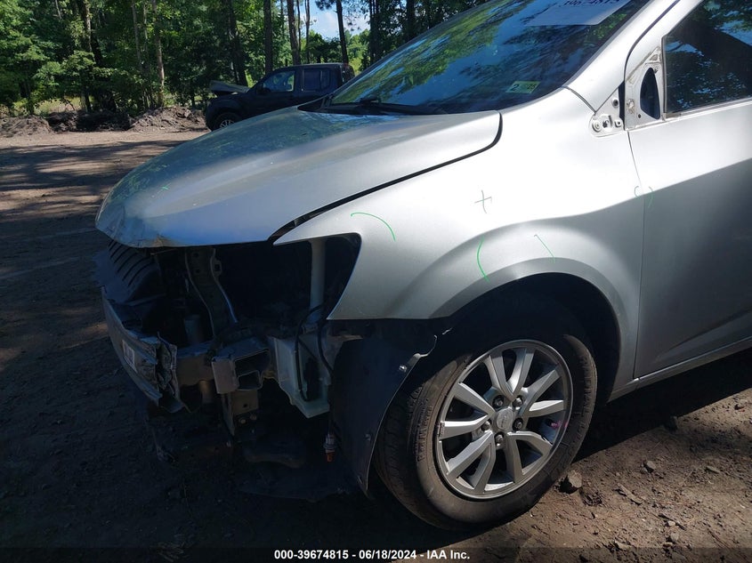 2017 Chevrolet Sonic Lt Auto VIN: 1G1JD5SH9H4124791 Lot: 39674815