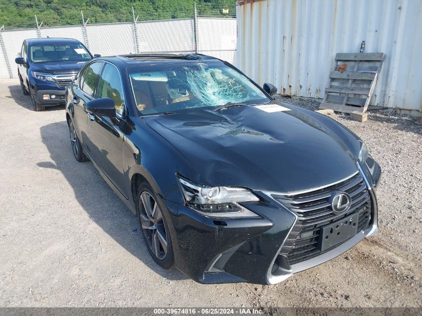 2016 Lexus Gs 350 F Sport VIN: JTHCZ1BLXJA000722 Lot: 39674816