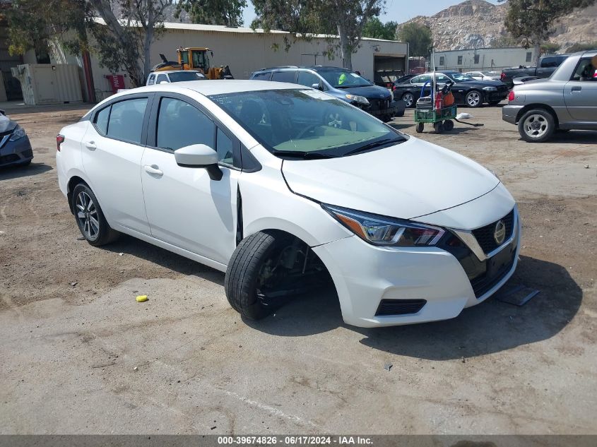 2022 Nissan Versa 1.6 Sv Xtronic Cvt VIN: 3N1CN8EV9NL839269 Lot: 39674826