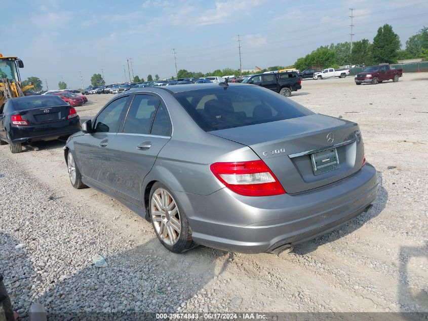 2009 Mercedes-Benz C 300 Luxury 4Matic/Sport 4Matic VIN: WDDGF81X19F205351 Lot: 39674843