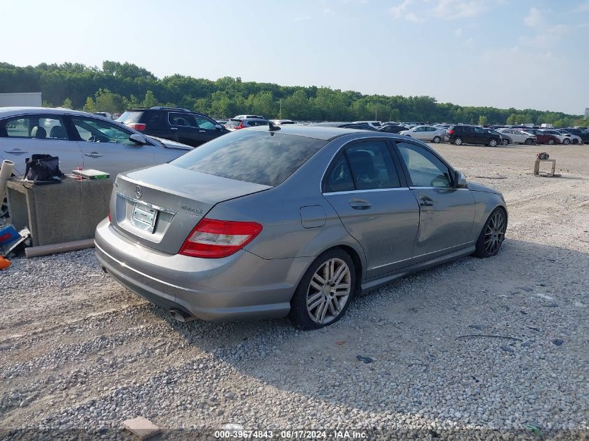 2009 Mercedes-Benz C 300 Luxury 4Matic/Sport 4Matic VIN: WDDGF81X19F205351 Lot: 39674843