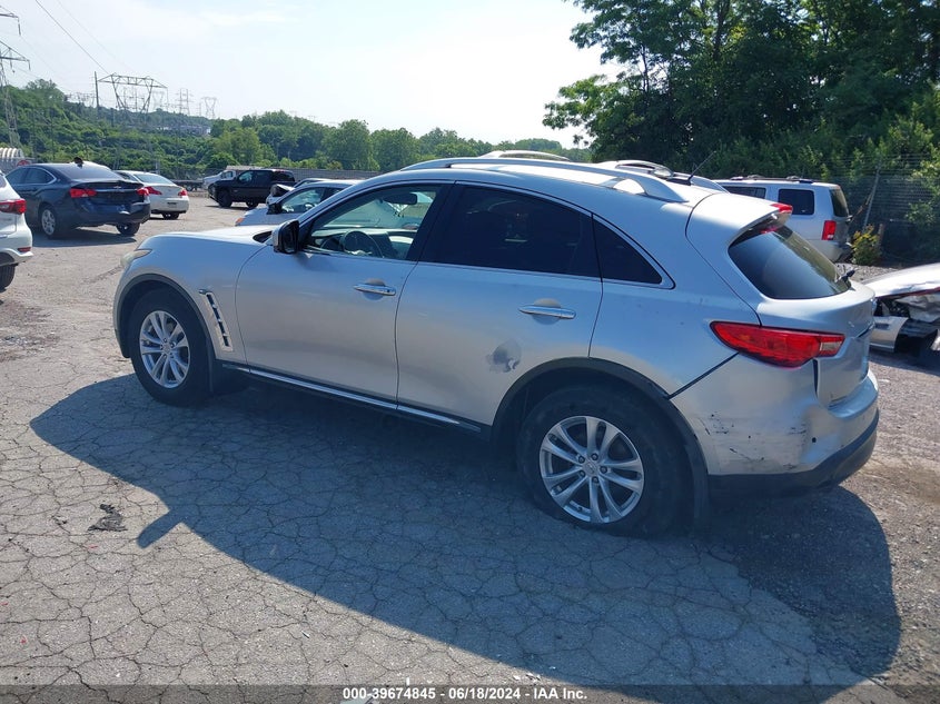 2011 Infiniti Fx35 VIN: JN8AS1MW7BM734301 Lot: 39674845