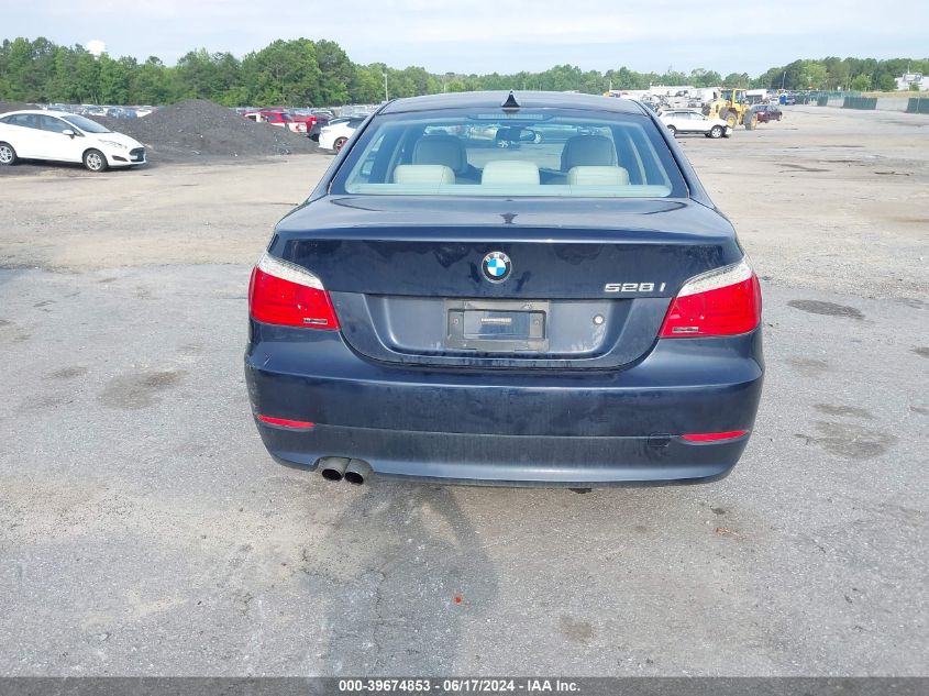 2009 BMW 528I xDrive VIN: WBANV13589C151763 Lot: 39674853