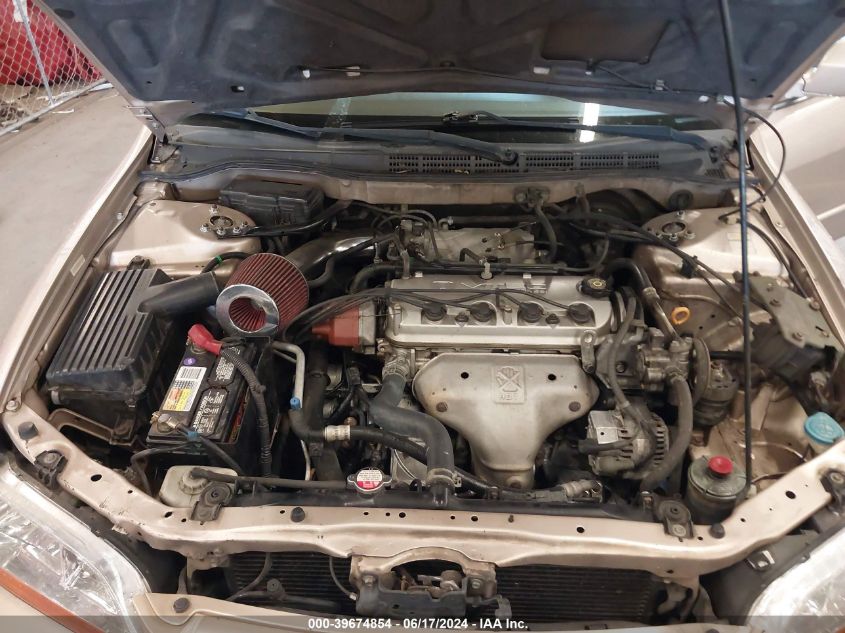 2001 Honda Accord 2.3 Lx VIN: JHMCG56451C022784 Lot: 39674854