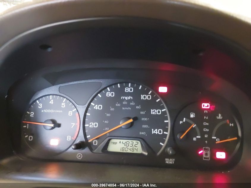 2001 Honda Accord 2.3 Lx VIN: JHMCG56451C022784 Lot: 39674854