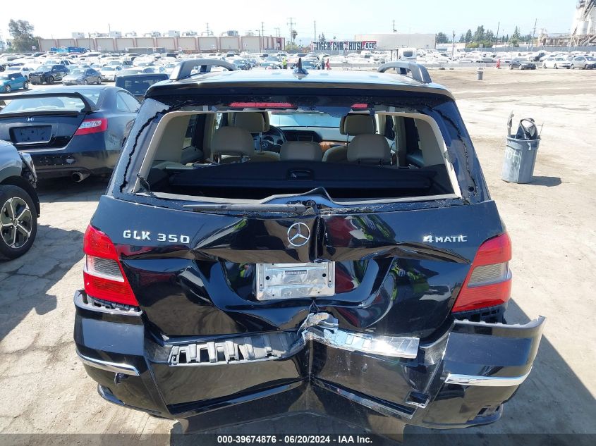 2012 Mercedes-Benz Glk 350 4Matic VIN: WDCGG8HBXCF744179 Lot: 39674876