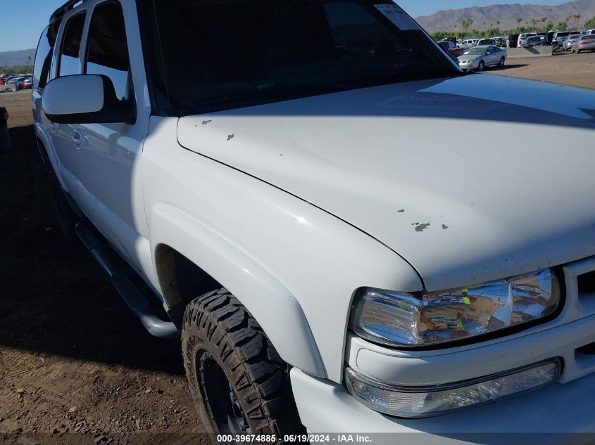 2002 Chevrolet Suburban 1500 Z71 VIN: 3GNFK16Z12G130603 Lot: 39674885