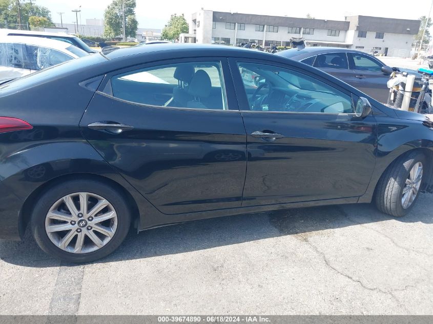 2015 HYUNDAI ELANTRA SE - 5NPDH4AE9FH588746