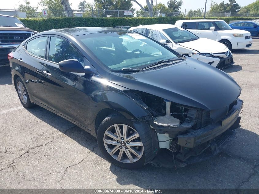 5NPDH4AE9FH588746 2015 HYUNDAI ELANTRA - Image 1