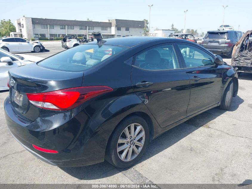 2015 HYUNDAI ELANTRA SE - 5NPDH4AE9FH588746