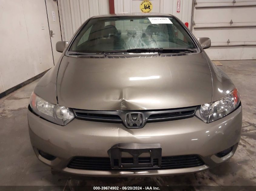 2007 Honda Civic Lx VIN: 2HGFG12657H535507 Lot: 39674902