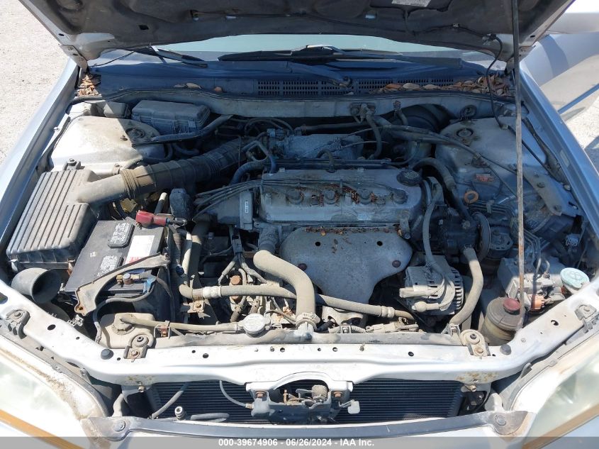 1HGCG56681A140599 2001 Honda Accord 2.3 Ex