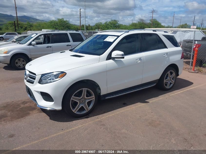 2018 Mercedes-Benz Gle 350 VIN: 4JGDA5JB6JB183448 Lot: 39674907