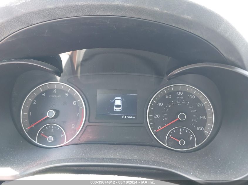 2019 Kia Optima Lx VIN: 5XXGT4L3XKG359585 Lot: 39674912