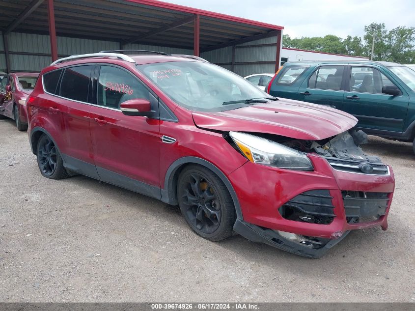 2013 Ford Escape Titanium VIN: 1FMCU9J9XDUC45353 Lot: 39674926