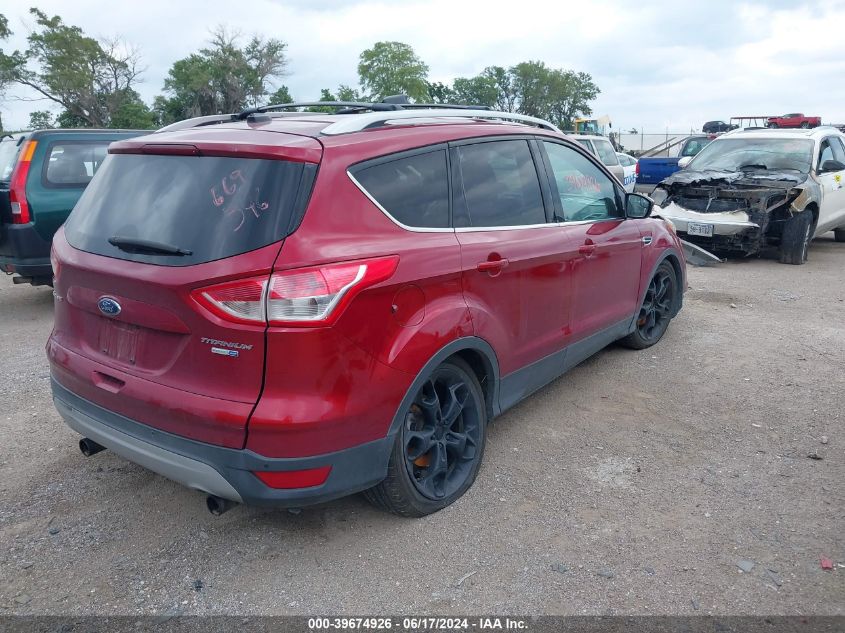 2013 Ford Escape Titanium VIN: 1FMCU9J9XDUC45353 Lot: 39674926