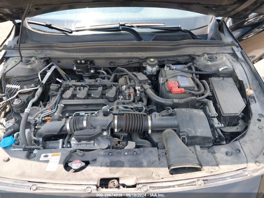 2021 Honda Accord Sport VIN: 1HGCV1F38MA088321 Lot: 39674938