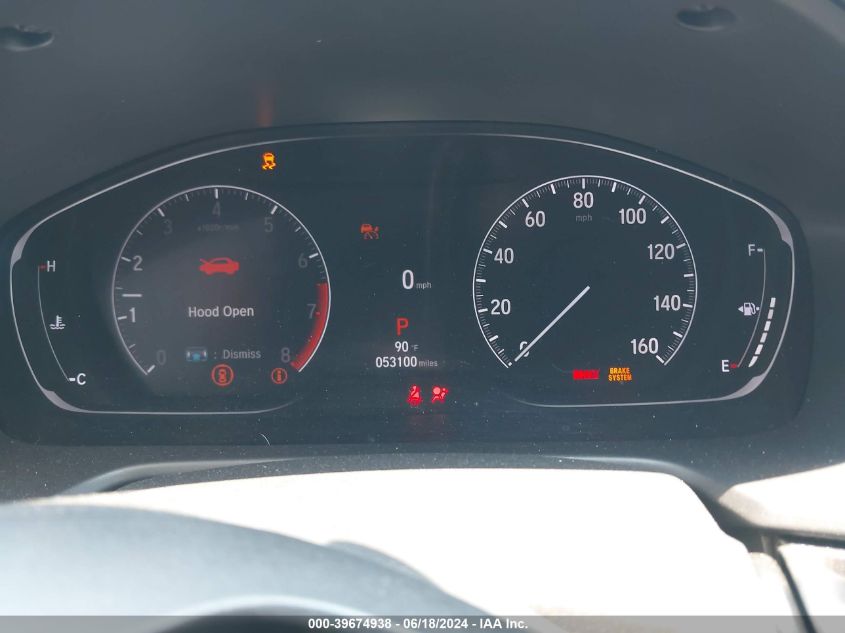 2021 Honda Accord Sport VIN: 1HGCV1F38MA088321 Lot: 39674938