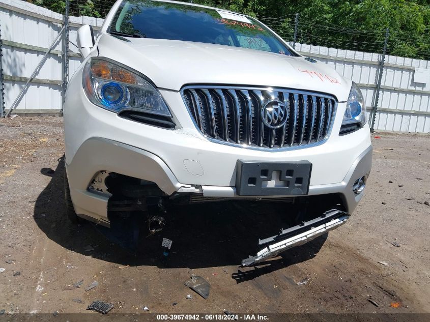 2015 Buick Encore Leather VIN: KL4CJCSB4FB136097 Lot: 39674942