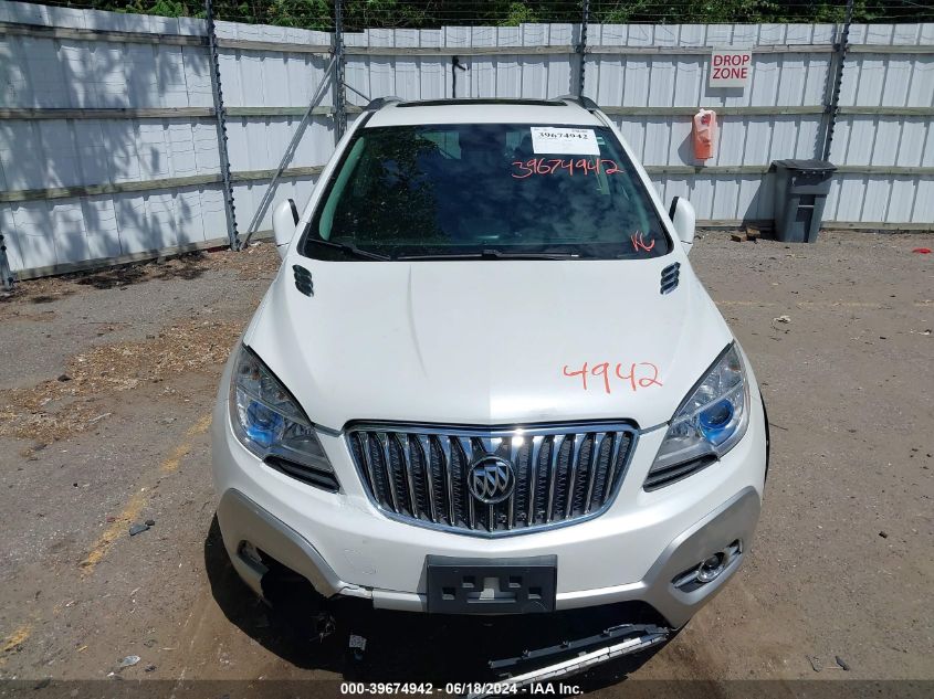 2015 Buick Encore Leather VIN: KL4CJCSB4FB136097 Lot: 39674942