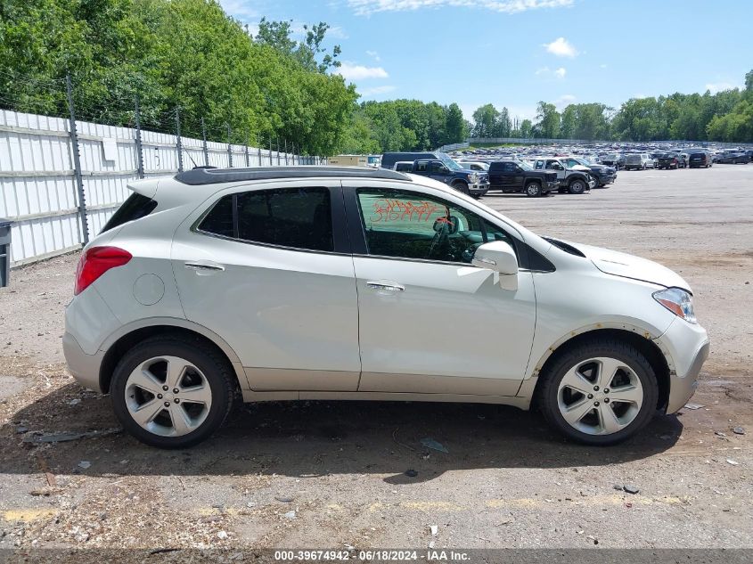 2015 Buick Encore Leather VIN: KL4CJCSB4FB136097 Lot: 39674942