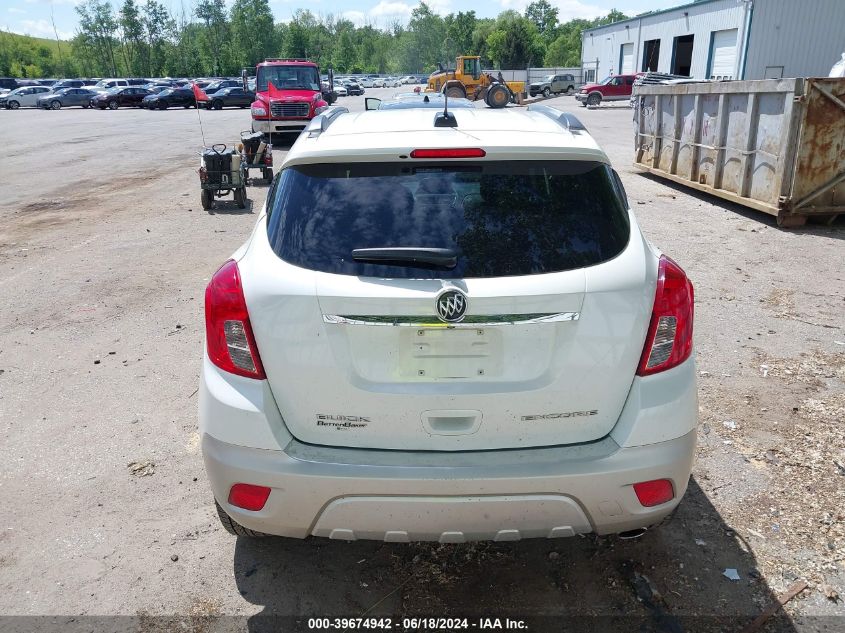 2015 Buick Encore Leather VIN: KL4CJCSB4FB136097 Lot: 39674942