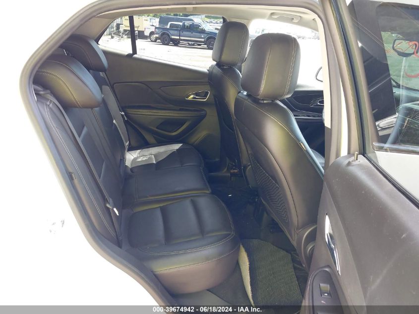 2015 Buick Encore Leather VIN: KL4CJCSB4FB136097 Lot: 39674942