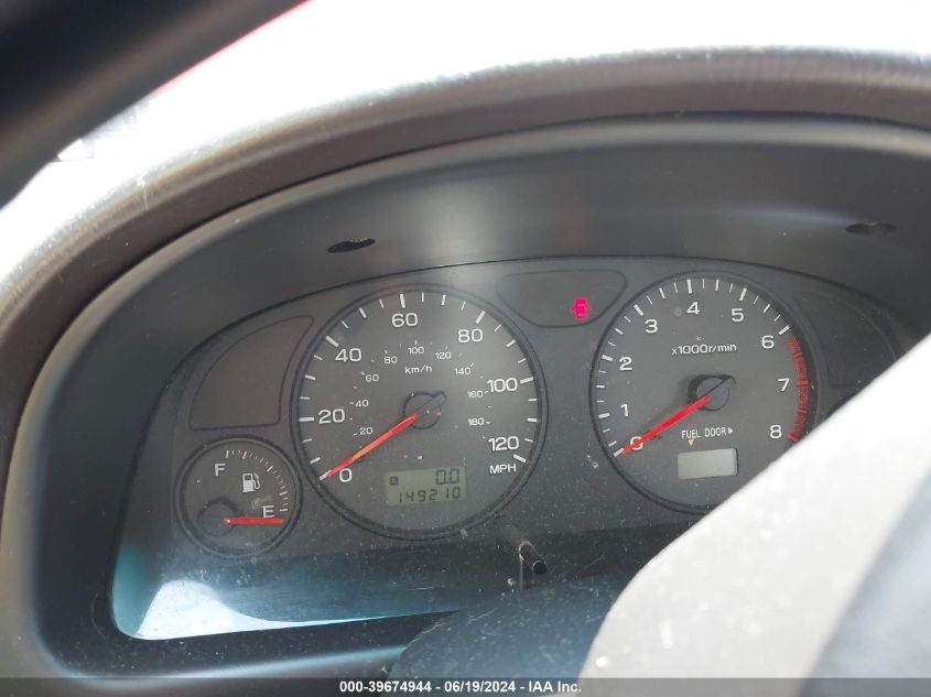 2001 Subaru Forester S VIN: JF1SF656X1H740722 Lot: 39674944