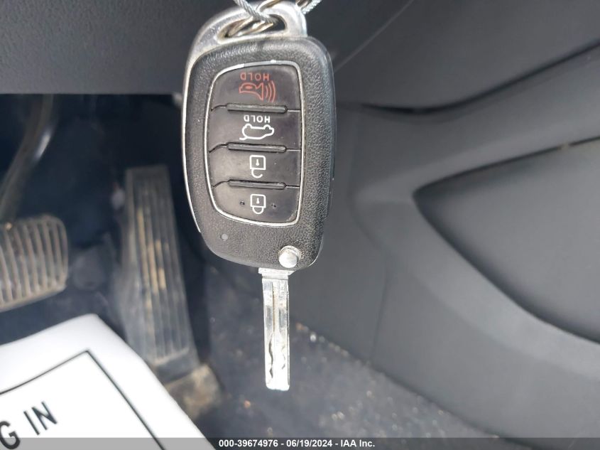 2017 Hyundai Tucson Se VIN: KM8J3CA48HU455709 Lot: 39674976