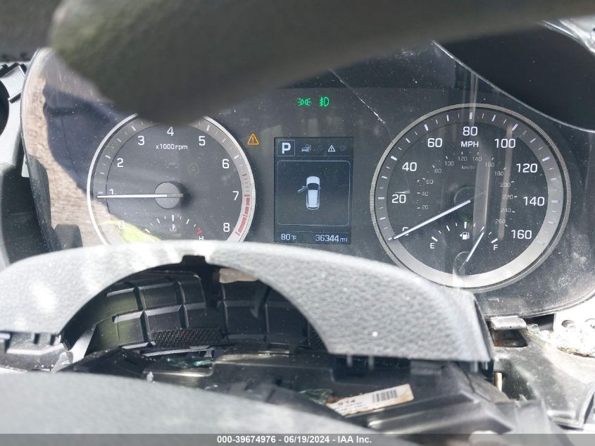 2017 Hyundai Tucson Se VIN: KM8J3CA48HU455709 Lot: 39674976