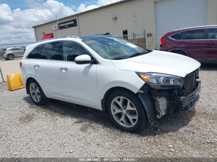 2017 KIA SORENTO 3.3L SX - 5XYPK4A57HG284615