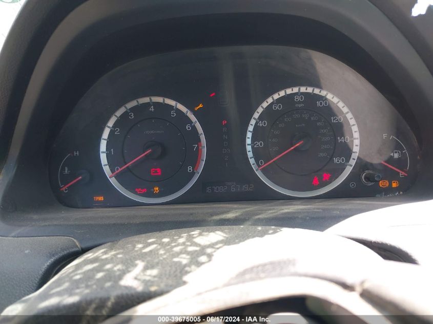 2011 Honda Accord 2.4 Lx VIN: 1HGCP2F30BA013898 Lot: 39675005