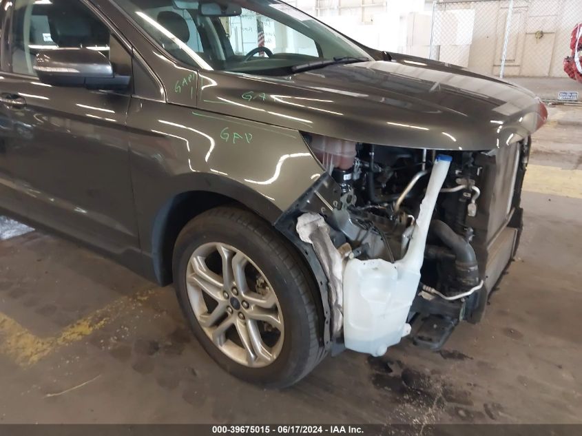 2017 Ford Edge Titanium VIN: 2FMPK3K92HBB91769 Lot: 39675015