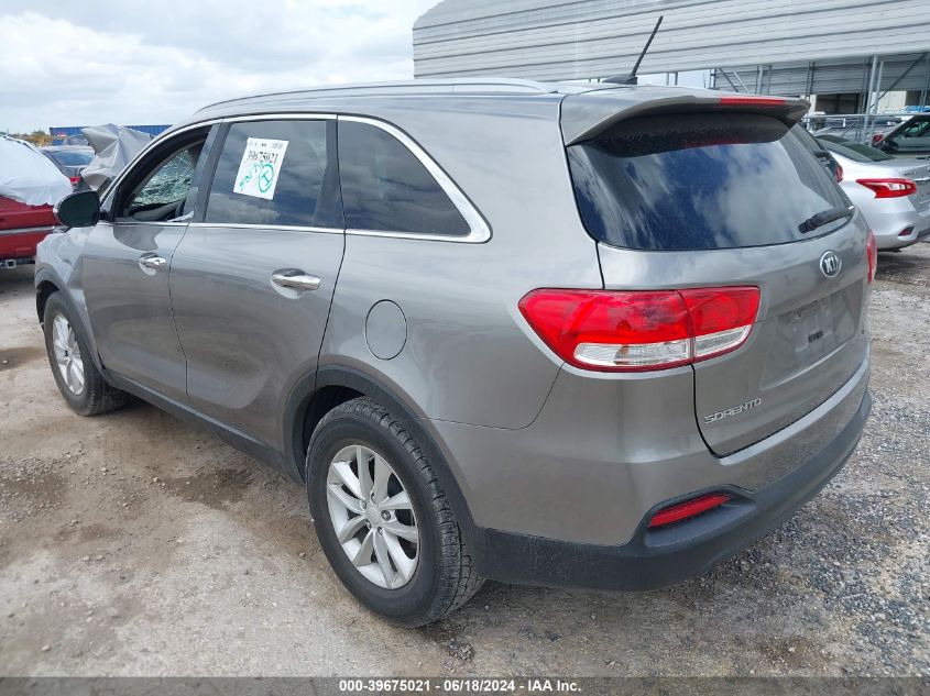 2016 KIA SORENTO LX/L - 5XYPG4A38GG085507