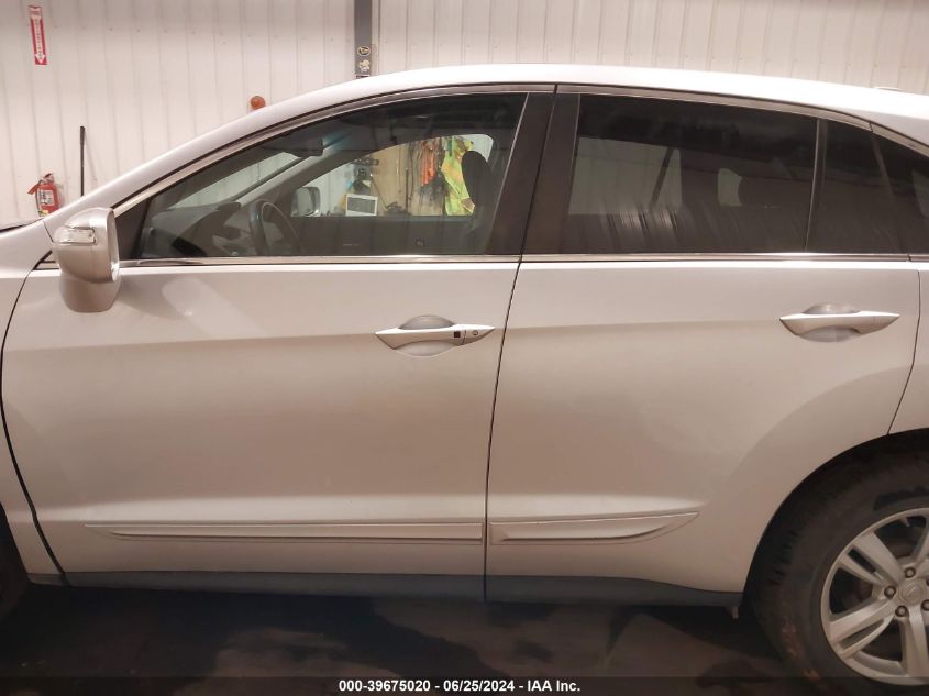 2014 Acura Rdx VIN: 5J8TB4H56EL022106 Lot: 39675020