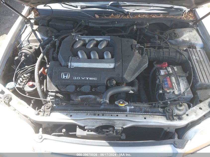 1HGCG16542A040078 2002 Honda Accord 3.0 Ex