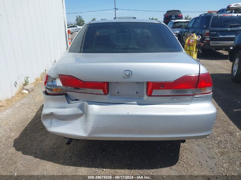 1HGCG16542A040078 2002 Honda Accord 3.0 Ex