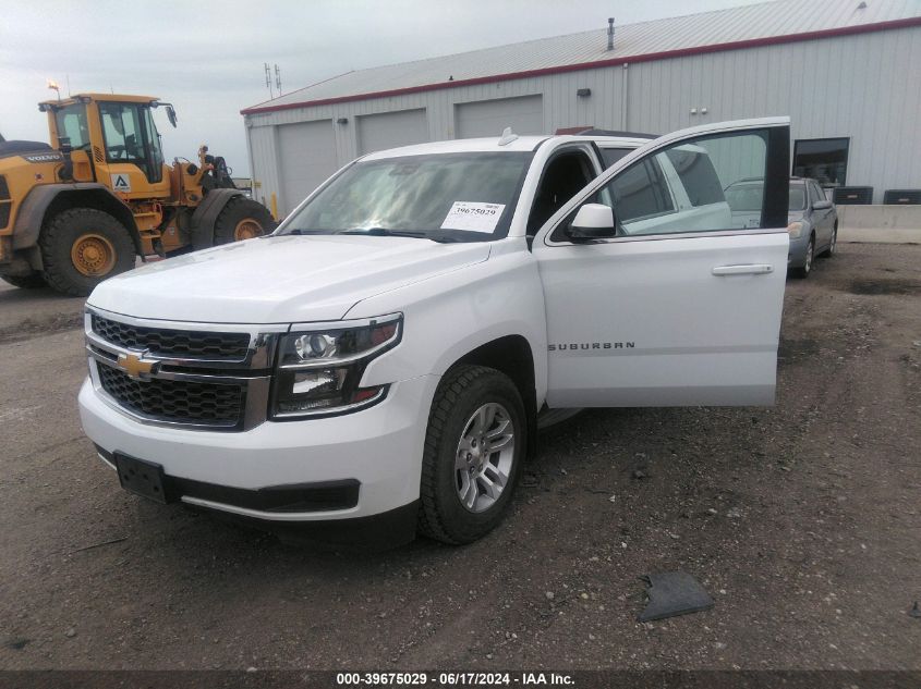 2019 Chevrolet Suburban Lt VIN: 1GNSKHKC9KR160778 Lot: 39675029