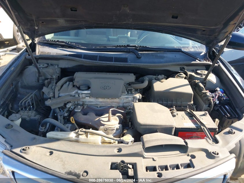 2012 Toyota Camry Le VIN: 4T4BF1FK5CR192522 Lot: 39675030